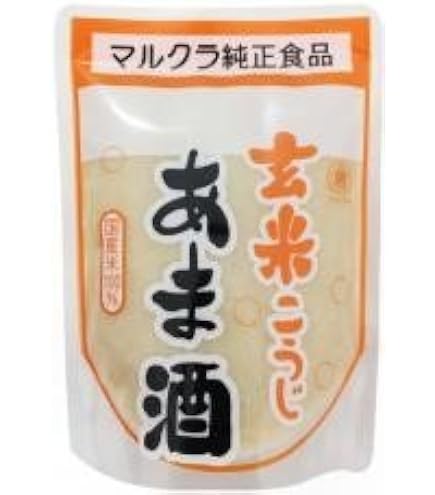 【おまとめ買い・大幅値引き】マルクラ食品　玄米あま酒20個(450gパウチ) Amazon.co.jp: マルクラ食品 玄米あま酒 250g×20個 : 食品・飲料・お酒